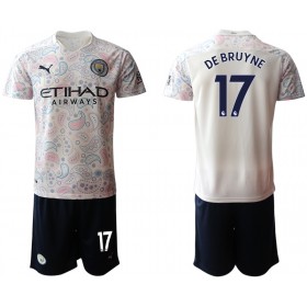 Fußballtrikots Manchester City Kevin De Bruyne 17 Kinder 2020-2021 Kurzarm Ausweichtrikot kaufen